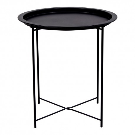 Bastia Hjørnebord Sort