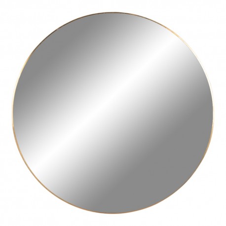 Jersey Spejl Messing farvet Ø80 cm