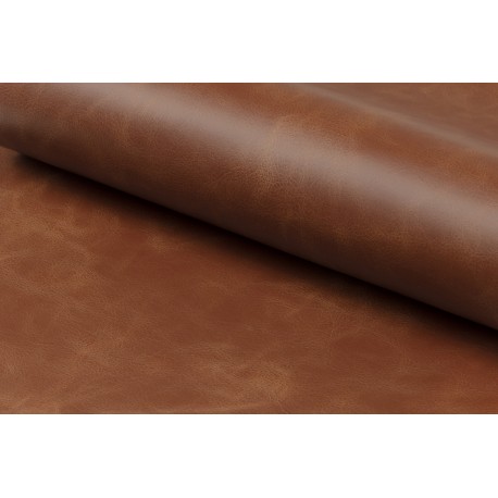 Cazar Lænestol vintage Cognac med sort stel
