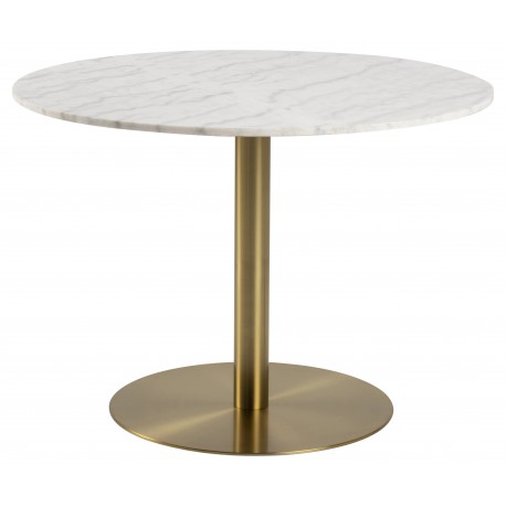 Corby Spisebord hvid Ø105 cm