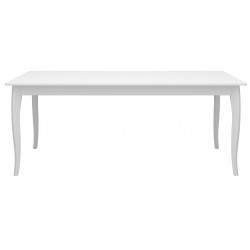 Birkerød spisebord 190cm massiv træ hvid