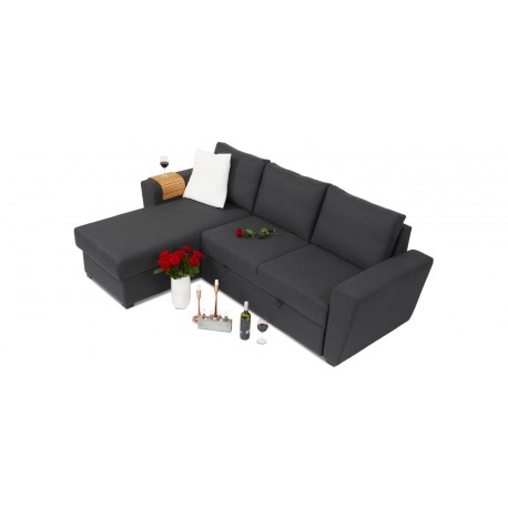 Studio Deluxe sovesofa - Pocket fjedring - Koksgrå Inari 95
