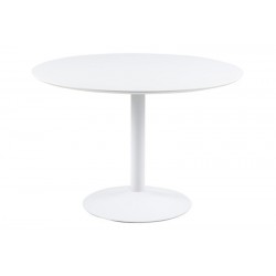 Ibiza 3 Spisebord Ø100 cm - Hvid