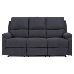 Sabia 3 pers sofa recliner Enjoy stof mørkegrå