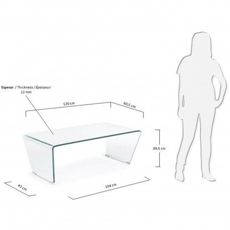 Aspen sofabord 120 cm