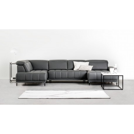 FOCUS U sofa sort