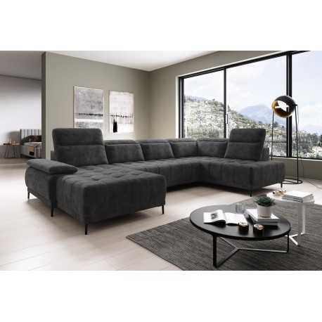 FOCUS U sofa sort