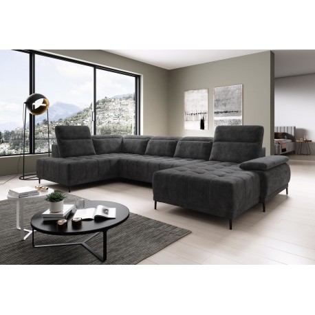FOCUS U sofa sort