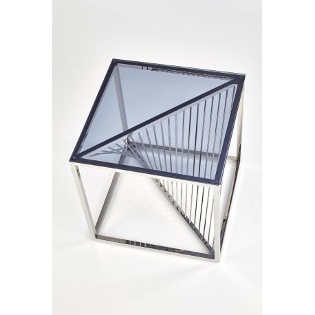 Nila hjørnebord Silver 55 x 55 cm