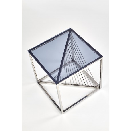 Nila hjørnebord Silver 55 x 55 cm