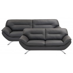 Hjort Knudsen Taastrup 3 + 2 pers lædersofa