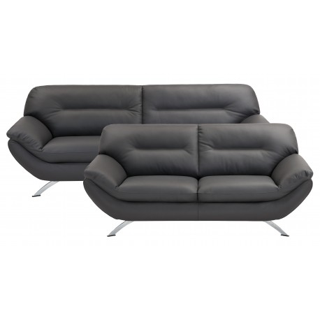 Taastrup 3 + 2 pers sofa soleda Læder