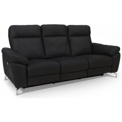 Selesta 3 Personers sofa - Sort stof