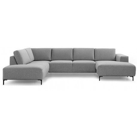 Hjort knudsen NIO U-sofa Grå stof venstrevendt