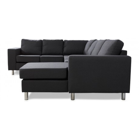 Laura hjørnesofa m. chaiselong højrevendt