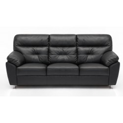 Hjort Knudsen Dalby 3 pers lædersofa