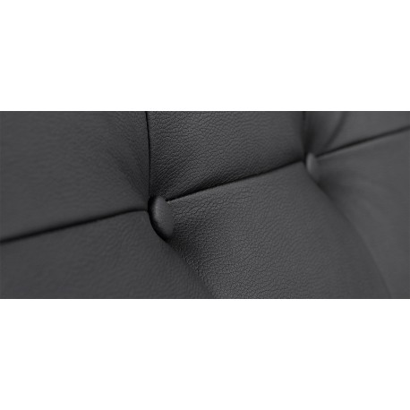 Novelty ch. sofa venstrevendt- Sort tekstillæder