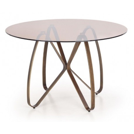 Alma spisebord LUNGO 120 cm med glas