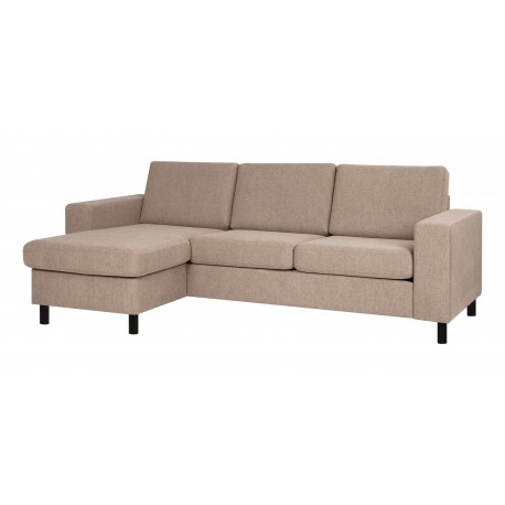 Pan Chaiselong sofa Mørkegrå vendbar