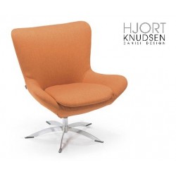 Hjort Knudsen Havanna lænestol orange