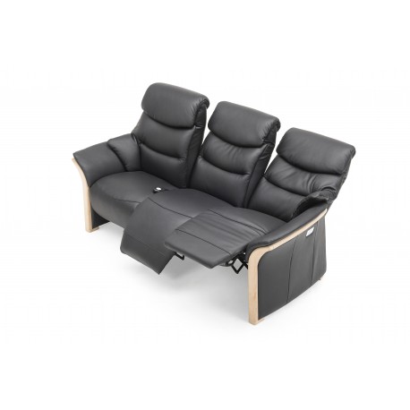 Hjort Knudsen Hammel 2+3 pers sofasæt Sort