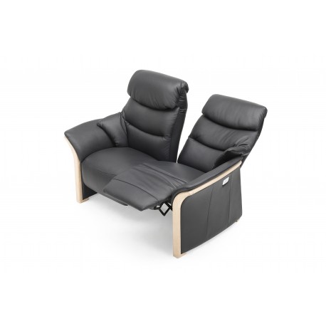 Hjort Knudsen Hammel 2+3 pers sofasæt Sort