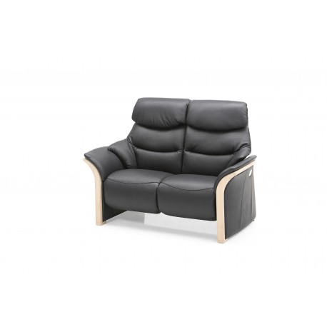 Hjort Knudsen Hammel 2+3 pers sofasæt Sort