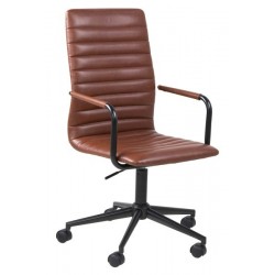 Winslow skrivebordsstol - Cognac