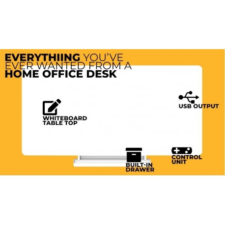 Nordic Office OmniDesk hæve/sænke-bord 120x60cm Sort