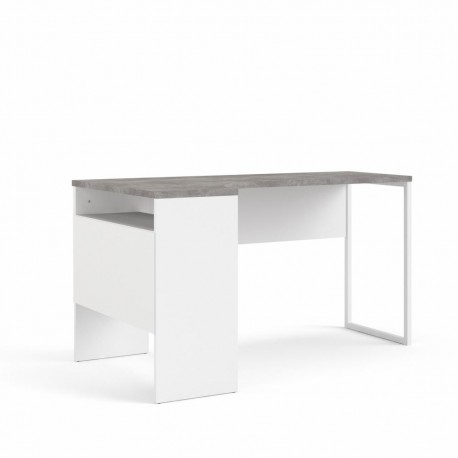 FUNCTION PLUS SKRIVEBORD 2 SKF. - GRÅ / HVID