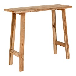 Girona Teak Konsolbord - Konsolbord i teak 90x30x80 cm
