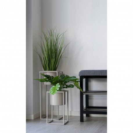 Marla Blomsterstandere - 2 blomsterstandere i grå-beige