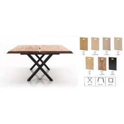 Hjort Knudsen Plankesofabord 140x90 cm med bølgekant