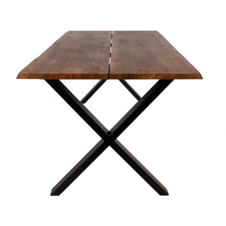 Westwood plankebord 295x95 - Røgolieret egetræ/Sort