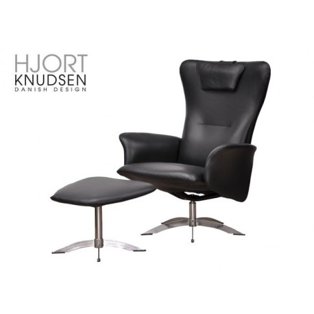 HJORT KNUDSEN Opus Lænestol Sort
