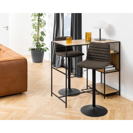 Kimmy barstol grå stof