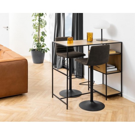 Kimmy barstol grå stof