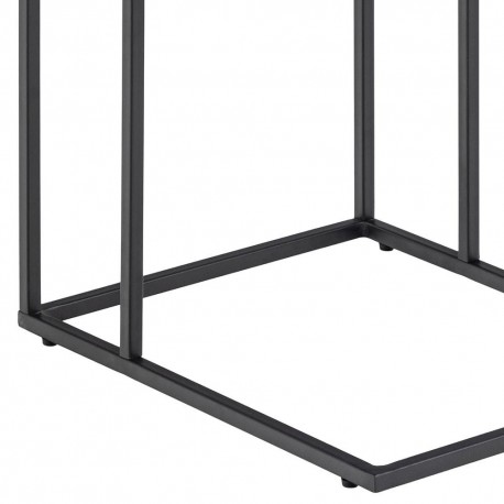 Infinity hjørnebord sort MDF