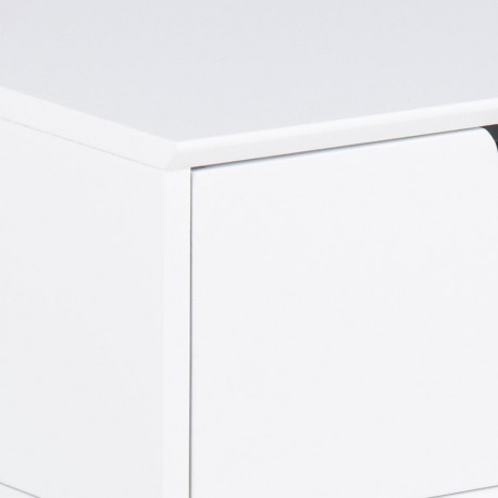 Mitra natbord / sengebord hvid