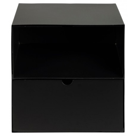 Joliet natbord sort metal