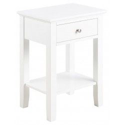 Linnea natbord hvid MDF
