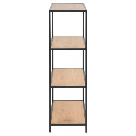 Seaford reol natur - 77 x 35 x 114 cm