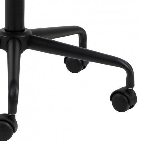 Brooke skrivebordsstol støvet rosa velour