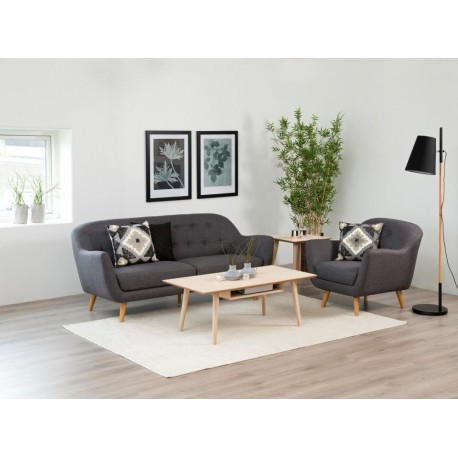 Century sofabord hvidpigmenteret 115 x 60