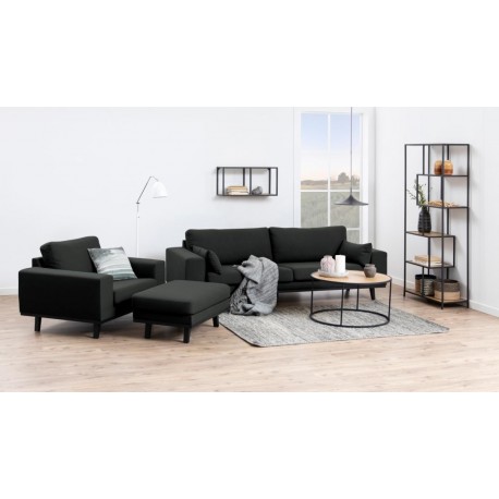 Seaford sofabord Ø80 Natur